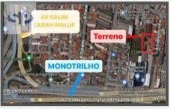 commercial_land_lot em Rua Lagoa Vermelha, Vila Prudente - São Paulo - SP