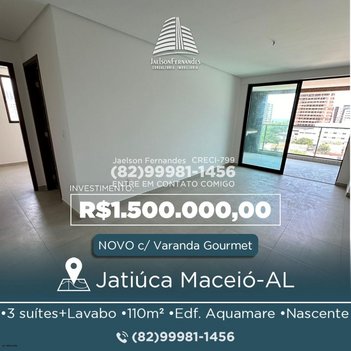 apartment em Rua Doutor Augusto Cardoso, Jatiúca - Maceió - AL