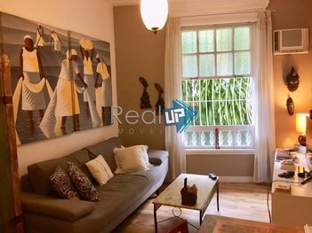 apartment em Rua Cosme Velho, Cosme Velho - Rio de Janeiro - RJ