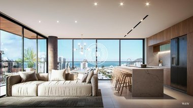 apartment em Conselheiro Júlio Kumm, Praia Brava de Itajaí - Itajaí - SC