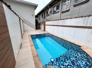 house em Rua Dom Lara, Boqueirão - Santos - SP