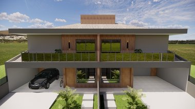 house em Avenida João Antônio Besen, Centro - Antônio Carlos - SC