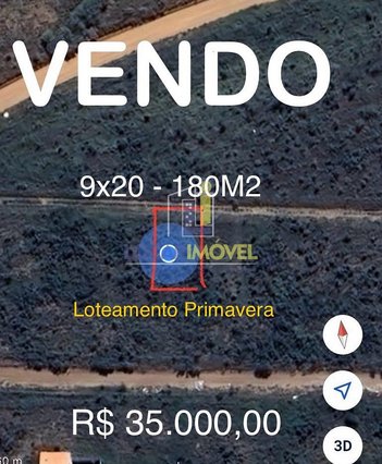 land_lot em Rua Padre Arnaldo Lima Dias, Primavera - Vitória da Conquista - BA