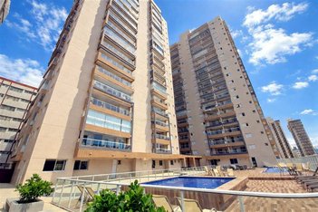 apartment em Rua Pedro Álvarez Cabral, Aviação - Praia Grande - SP