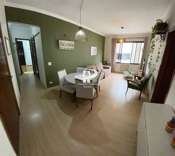 apartment em Avenida General San Martin, Ponta da Praia - Santos - SP