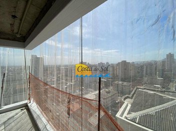 apartment em Rua Pero Vaz de Caminha, Aviação - Praia Grande - SP