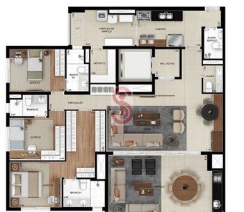 apartment em Rua Madre de Deus, Mooca - São Paulo - SP