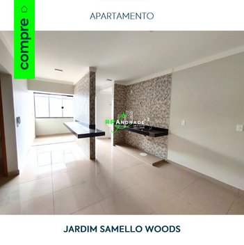 apartment em Rua Antônio Jacinto Lemos, Jardim Samello Woods - Franca - SP
