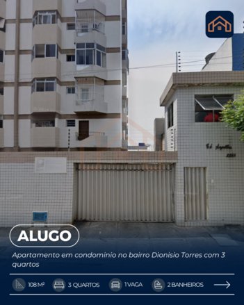 apartment em Rua Coronel Linhares, Meireles - Fortaleza - CE
