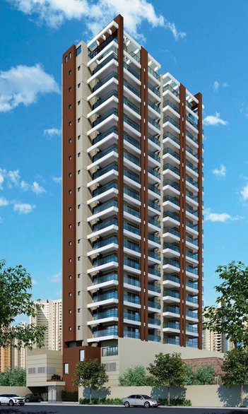 apartment em Alameda Francisco Alves, Jardim - Santo André - SP
