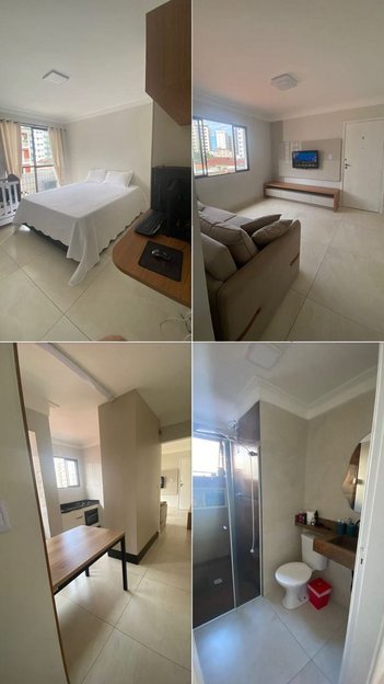 apartment em Avenida Dom Pedro II, Ocian - Praia Grande - SP
