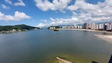 apartment em Rua Presidente Franklin Delano Roosevelt, Itararé - São Vicente - SP