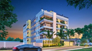 apartment em Rua Joaquim Nabuco, Tingui - Curitiba - PR