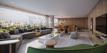 apartment em Avenida República do Líbano, Ibirapuera - São Paulo - SP