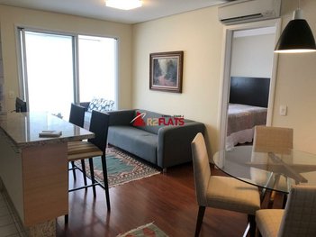 apartment em Rua Sansão Alves dos Santos, Cidade Monções - São Paulo - SP