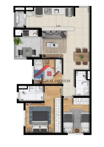 apartment em Rua Tatuí, Casa Branca - Santo André - SP