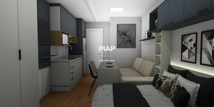 apartment em Rua Ildefonso Stockler de França, Novo Mundo - Curitiba - PR