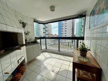 apartment em Rua Onze de Junho, Itararé - São Vicente - SP