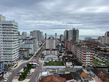 apartment em Praça Antonio Figueroa, Boqueirão - Praia Grande - SP