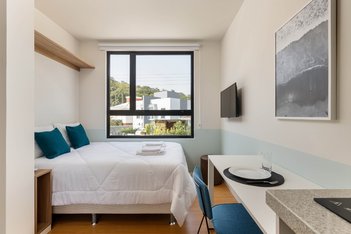 apartment em da Quaresmeira Roxa, Cachoeira do Bom Jesus - Florianópolis - SC