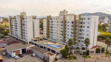 apartment em Rua Carlos Benack, Saguaçu - Joinville - SC