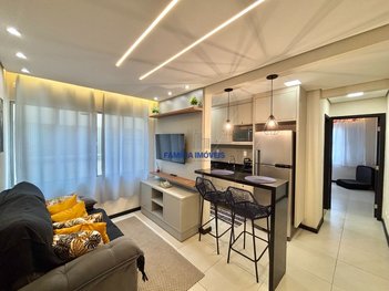 apartment em Avenida Presidente Wilson, Itararé - São Vicente - SP