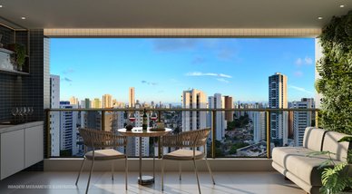 apartment em Rua General Artur Oscar, Encruzilhada - Recife - PE