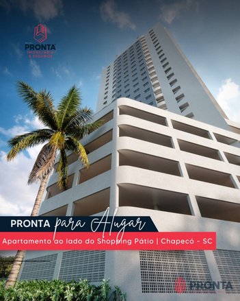 apartment em Rua Eugênio Cerafino Milan, Bom Retiro - Chapecó - SC