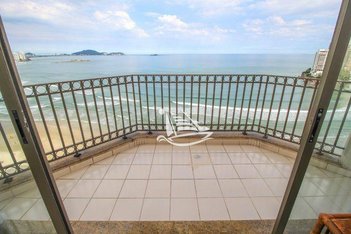 apartment em Avenida General Monteiro de Barros, Vila Luis Antônio - Guarujá - SP