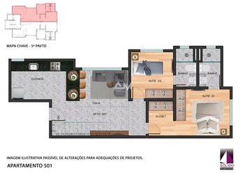 apartment em Rua Martinho Campos, Cruzeiro - Belo Horizonte - MG