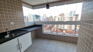 apartment em Rua Xixova, Canto do Forte - Praia Grande - SP