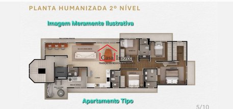 apartment em Rua Cacuera, Jaraguá - Belo Horizonte - MG