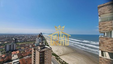 apartment em Rua Flausina de Oliveira Rosa, Caiçara - Praia Grande - SP