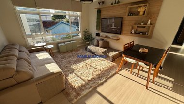 apartment em Rua Dagoberto de Gasgon, Boqueirão - Santos - SP