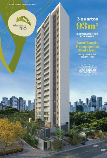 apartment em Rua Demócrito de Souza Filho, Madalena - Recife - PE