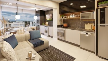 apartment em Avenida Doutor Eduardo Cury, Jardim das Colinas - São José dos Campos - SP