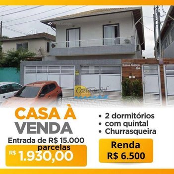 house em Rua José Maria de Oliveira, Quietude - Praia Grande - SP