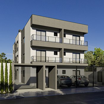 apartment em Rua Alberto T Veiga, Iririú - Joinville - SC