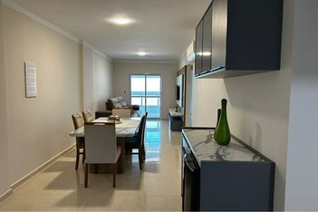 apartment em Rua Professora Maria José Baroni F. da Silva, Maracanã - Praia Grande - SP