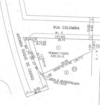 commercial_land_lot em Avenida Duque de Caxias, Igapó - Londrina - PR