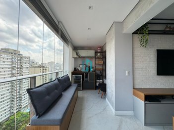 apartment em Avenida Rouxinol, Indianópolis - São Paulo - SP