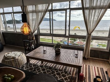 apartment em Avenida Manoel da Nóbrega, Itararé - São Vicente - SP