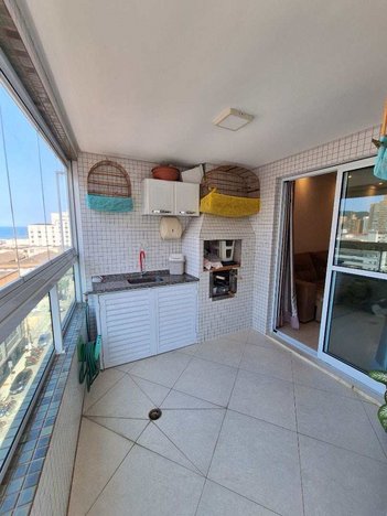 apartment em Rua Doutor Roberto Shoji, Boqueirão - Praia Grande - SP