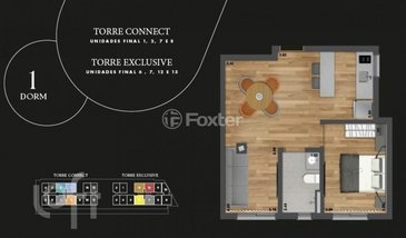apartment em Rodovia Virgílio Várzea, Saco Grande - Florianópolis - SC