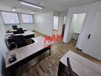 office em Rua Braz Cubas, Centro - Santos - SP