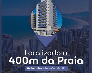 apartment em Rua Colômbia, Guilhermina - Praia Grande - SP
