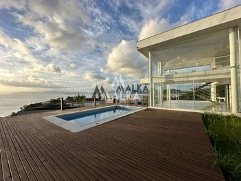 house em Estrada Haroldo Soares Glavan, Cacupé - Florianópolis - SC