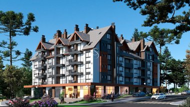 apartment em Rua Vereador Floriano Petersen, Casagrande - Gramado - RS