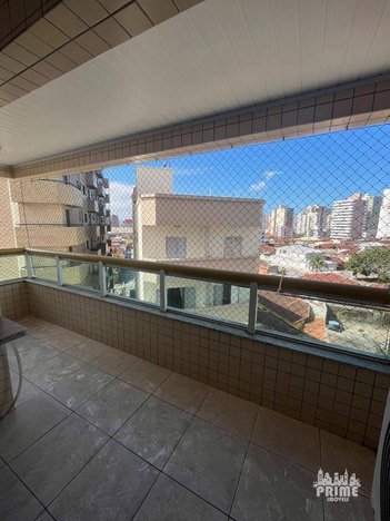 apartment em Rua Muiraquitã, Tupi - Praia Grande - SP