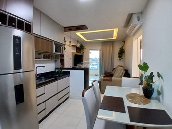 apartment em Rua Flávio Cláudio Debortoli, Sete de Setembro - Gaspar - SC